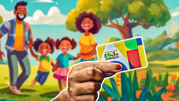 Arte Bolsa família 